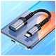 Адаптер Hoco UA24 Type-C USB 3.0 для подключения флешек и периферийных устройств серый - изображение 5
