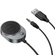 Bluetooth аудио ресивер Hoco E150 Path 3,5 мм ABS-пластик 150 см Metal gray - изображение 2