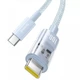Дата кабель Type-C to Type-C 100W Baseus Gem плетений 1м Galaxy Blue - зображення 2