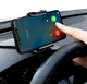 Холдер для телефона XO C8 черный универсальный автомобильный крепеж на дефлектор для смартфонов 3.5-6 дюймов - изображение 10