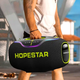 Портативная Bluetooth колонка Hopestar A80 черная для вечеринок и активного отдыха с мощным звуком и функцией PowerBank - изображение 8