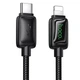 Дата кабель Hoco U146 Type-C to Lightning 30W 1.2m PVC Чорний - зображення 1
