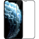 Защитное стекло Tempered 5D для iPhone 12 и 12 Pro черное прочная защита экрана от ударов и царапин - изображение 5