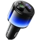 АЗУ FM модулятор Hoco E166 Path PD42W QC3.0 1USB-A 1Type-C чорний 85x38x38 мм пластик - зображення 1