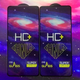 Защитное стекло Space для Xiaomi Redmi 10C 12C 10 Power A3 A3x Poco C40 C55 C61 черное для защиты экрана - изображение 5