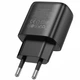 Зарядное устройство Hoco C141A Smart 2.1A 2USB-A ABS 76x41x26 мм черный - изображение 2