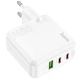 Зарядное устройство Hoco C115A PD 65 Вт 1USB-A 2USB-C Белый - изображение 2