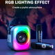 Колонки Onikuma L7 Black акустическая система с Bluetooth и микрофонами для караоке и вечеринок - изображение 2