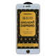 Защитное стекло KingKong Diamond Glass для Apple iPhone 7 Plus 8 Plus белое противоударное полное покрытие 5D - изображение 1