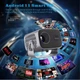 Проектор 4K Android A10 1280x720P 2000 люмен чорний - зображення 7