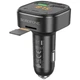 АЗУ FM модулятор Borofone BC43 Flash 18W QC3.0 2USB-A черный - изображение 3