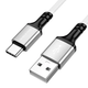 Кабель Hoco X86 Lightning силіконовий для заряджання та передавання даних 1 м 2.4 А білий - зображення 9
