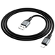 Кабель Hoco X86 iP Spear силиконовый для зарядки и передачи данных устройств Apple с разъемом Lightning длина 1 метр - изображение 1