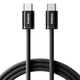 Кабель Baseus Dynamic 4 Type-C до Type-C 100W для швидкого заряджання та передавання даних 1 м чорний - зображення 1