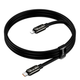 Кабель Hoco U143 Joy Type-C to Lightning для швидкого заряджання iPhone і передавання даних 27W чорний - зображення 7