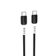 Кабель Hoco X82 Lightning Type-C для быстрой зарядки и передачи данных черный 20 Вт 1 м 3 А - изображение 8
