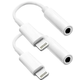 Адаптер Apple 3.5mm to Lightning переходник для подключения наушников к iPhone и устройствам с Lightning - зображення 5