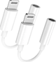 Адаптер Apple 3.5mm to Lightning переходник для подключения наушников к iPhone и устройствам с Lightning - зображення 9