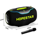 Портативна Bluetooth колонка Hopestar A80 потужна акустика для вечірок і активного відпочинку з RGB-підсвіткою - зображення 3