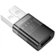Перехідник HOCO UA36C USB male to Type-C female USB2.0 (Black) (257329) - зображення 4