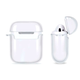 Чехол для наушников AirPods 1 2 силиконовый прозрачный защитный для удобства хранения и использования - изображение 6