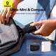 Сетевое зарядное устройство Baseus Compact Quick Charger 20W USB Type-C и USB Type-A для быстрой зарядки смартфонов и планшетов - изображение 8