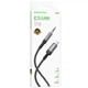Аудио кабель Aux Borofone BL24 Graceful (Lightning to AUX 3.5mm) (1m) (Metal grey) (258067) - изображение 2