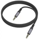 Аудіо кабель Aux Borofone BL24 Graceful (1m) (Metal grey) (258111) - зображення 6