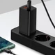 МЗП Baseus GaN2 Lite Quick Charger 65W (1 Type-C + 1 USB) black - изображение 4