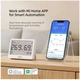 Датчик Термометр гігрометр + годинник ATuMan TH2 Clock Thermometr Hygrometer (Китайська версія) - изображение 3