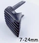 Насадка 7-24 мм на машинку для стрижки совместимая с Philips HC7460/15, HC9450/15, HC9490 HC9452 гребень Черный - изображение 2