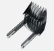 Насадка 7-24 мм на машинку для стрижки совместимая с Philips HC7460/15, HC9450/15, HC9490 HC9452 гребень Черный - изображение 5