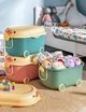 Ящик для зберігання іграшок POPPET «Каченя Блу» 71 л на колесах із кришкою-панеллю для конструктора Дупло, великий PP-001B-L - зображення 4