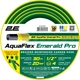 Поливочный шланг 2E AquaFlex Emerald Pro, 1/2", 30м, 4 слоя, 20бар, -10…+60°C, ороситель, 2 коннектора, адаптер (2E-GHE12ED30) - изображение 1