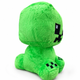 Мягкая игрушка Крипер Minecraft Creeper 25 см, зеленый, плюшевый персонаж Майнкрафт подарок для детей - изображение 3