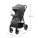 Прогулянкова коляска Kinderkraft Trig 3 Tray Grey (KSTRIG03GRY000T) - зображення 9