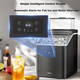 Льдогенератор Midea, кубиковый лед для домашнего использования, небольшой мини-льдогенератор, квадратный лед для общежития, полностью автоматическая очистка, планирование, для приготовления холодных напитков в офисе MBJ-15F17E - изображение 4
