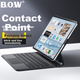 Новая клавиатура BOW Hangshi HA354 2025 Magic Keyboard для iPad 9-го поколения, совместимая с Apple Air 5/4, магнитный защитный чехол, встроенная пятиуровневая подсветка, черная. - изображение 12