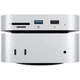 Док-станция ORICO MiniLink-M410P для Mac mini M4 с отсеком для SSD M.2 NVMe, подставка - изображение 2