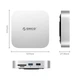 Док-станция ORICO MiniLink-M410P для Mac mini M4 с отсеком для SSD M.2 NVMe, подставка - изображение 7