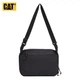 Сумка CAT 84754 через плече для iPad з кількома кишенями, чорна - зображення 6
