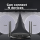 Беспроводной комплект потолочных колонок SAST с активным Bluetooth и встроенным усилителем, потолочная акустическая система для магазинов, публичных трансляций, передатчик фоновой музыки, комбинированный комплект «один к двум». - изображение 4