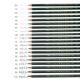 Карандаши Uni Mitsubishi 9800 твердость 4B, 12 шт - изображение 6