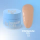 Гель LUNAMoon Premium Gel №18 (Темный коричневый) на 50 мл для укрепления, выравнивания и наращивания ногтей - изображение 1