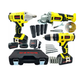 Аккумуляторный набор инструментов BOXER SR-028 3в1 24,4V – шуруповерт-дрель, ударный гайковерт, угловая шлифмашина - изображение 2