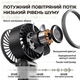 Вентилятор ручной DiveBlues Turbo Fan Pro с аккумулятором 3600mAh, дисплеем и 100 скоростями Black - изображение 5