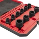 Набір ударних головок 1/2", 10 од., 10-24 мм, Cr-Mo, STORM INTERTOOL ET-8503 - зображення 5