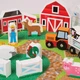 Мега-набір "Дорожній килимок та дерев'яні іграшки" MelissaandDoug MD5195, 100х91 см - зображення 3