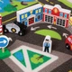 Мега-набір "Дорожній килимок та дерев'яні іграшки" MelissaandDoug MD5195, 100х91 см - зображення 4