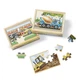 Набор из 4 пазлов в коробке "Строительные машины" MelissaandDoug MD3792, 15х20 см - изображение 3